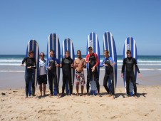 Aula de surf no Porto