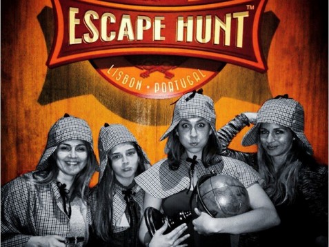 Jogo Escape Hunt em Lisboa p/4