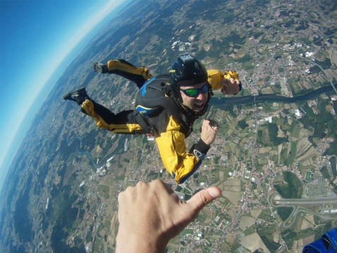 Salto em Queda Livre de 5000 metros em Braga