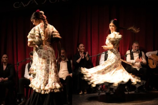 Espet&aacute;culo de flamenco