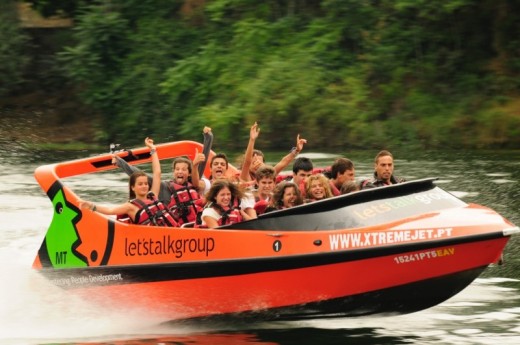 Jet Boat no Rio Douro