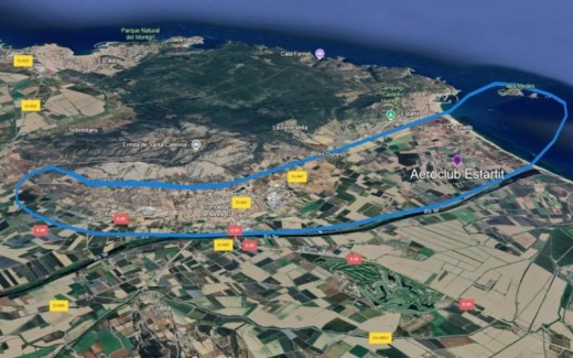 Bautismo en Helic&oacute;ptero Costa Brava - 15 Minutos