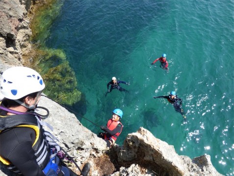 Coasteering no Portinho da Arrábida