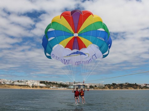 Parasailing em Albufeira, Algarve