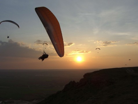 Voo de Parapente na Costa de Lisboa