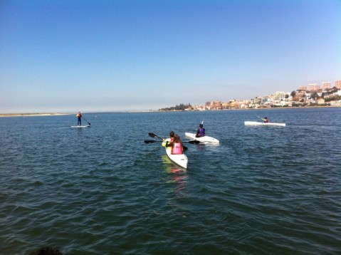 Tour de Surfski no rio Douro