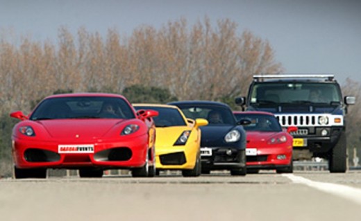 Conduzir 3 Super Carros Desportivos | 6 voltas em Circuito