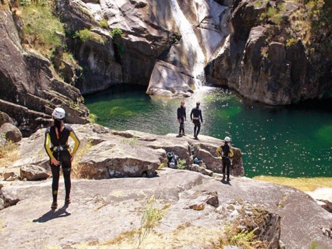 Canyoning no Rio Poio