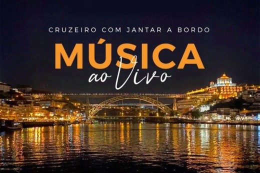 Jantar Cruzeiro no Porto com música ao vivo p/2