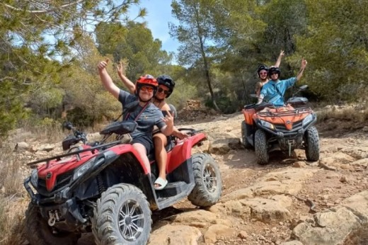 Rota de Quadriciclo Cume Costa Blanca 1h30m
