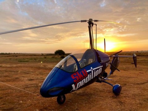 Voo em Girocóptero no Algarve