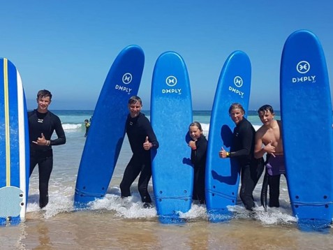 Batismo de Surf em Peniche