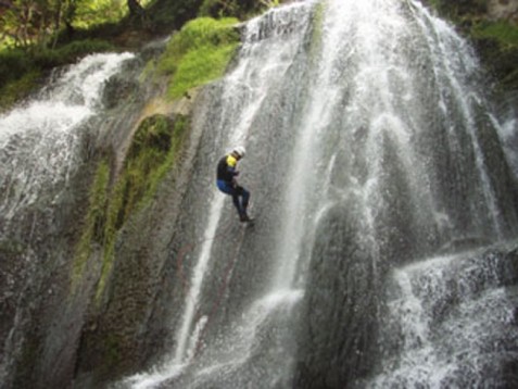 Canyoning no Rio Poio