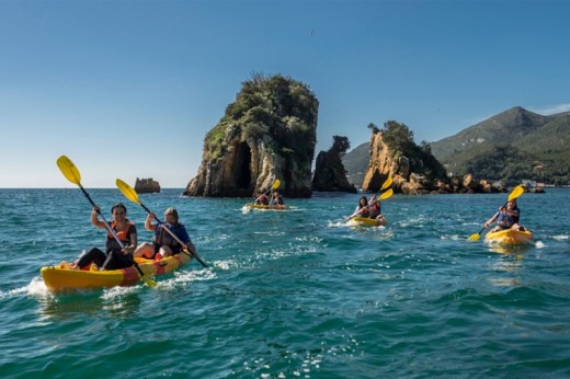 Canoagem e Snorkeling na Serra da Arrábida