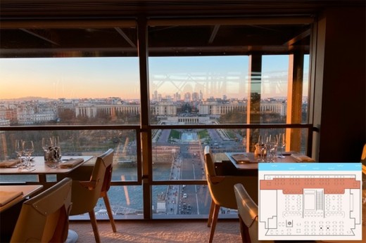 Menu Grande Dame | Com vista para o rio Sena