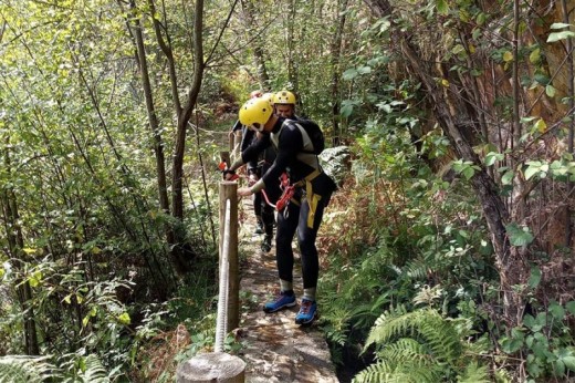 Canyoning no Rio de Frades, Serra da Freita