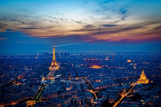 Escapada em Paris com jantar na Torre Eiffel p/2