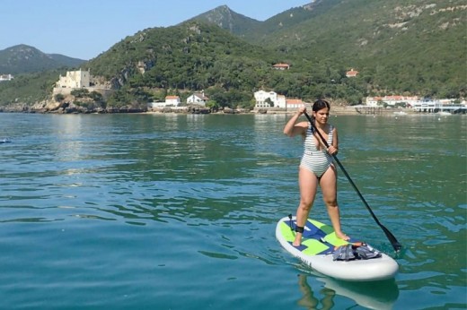 Stand Up Paddle na Serra da Arrábida