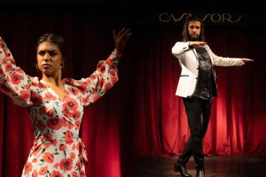 Tapas flamencas e espet&aacute;culo &agrave;s 16h30.