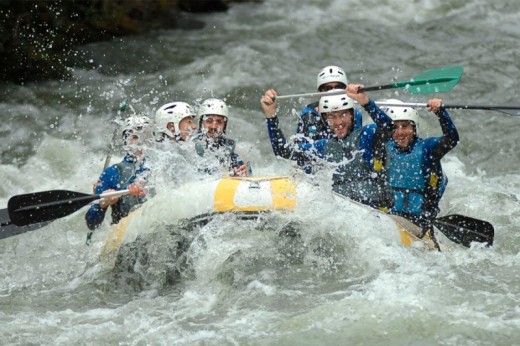 Rafting Alto Ebro en Cantabria