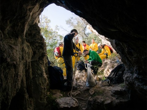 Workshop de Espeleologia na Serra da Arrábida