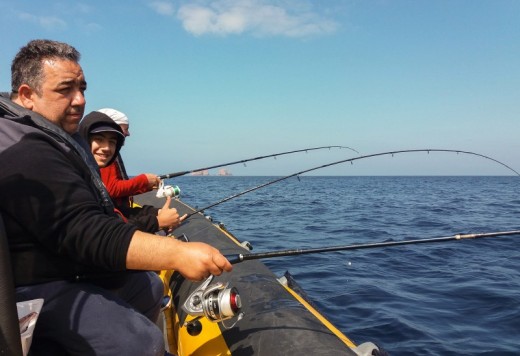 Saída de Pesca Embarcada em Peniche p/até 6