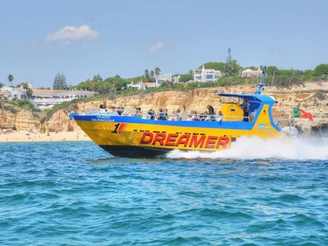 Grutas e Golfinhos no Algarve