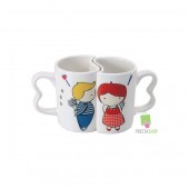Caneca Dupla Romântica