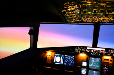 Simulador de voo Airbus A320