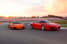 Conduzir Ferrari F430 + Lamborghini Gallardo num Circuito de Espanha