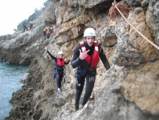 Coasteering no Portinho da Arrábida