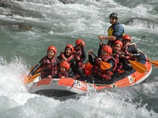 A white-water rafting trip made for two in Spain.