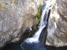 Canyoning no Rio Frades