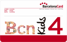 Passe Turístico Barcelona 4 Dias para Crianças (4-12 anos)