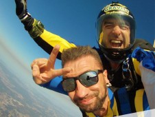 Salto de Queda Livre 3000m em Braga c/ Video e Fotos