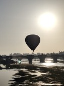 Voo de balão de ar quente em Badajoz