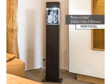 Fotocristal Personalizado 3D com coluna de luz