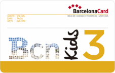Passe Turístico Barcelona 3 Dias para Crianças (4-12 anos)
