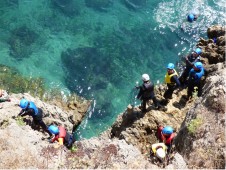 Coasteering no Portinho da Arrábida