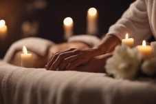 Massagem com velas quentes