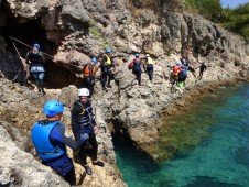 Coasteering no Portinho da Arrábida