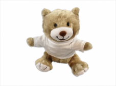 Peluche Leão ou Urso ou Coelho ou Canguru c/ T-shirt Personalizada