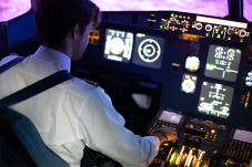 Simulador de voo Airbus A320