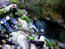 Canyoning na Ribeira de Vessadas em São Pedro do Sul