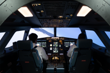 Simulador de voo Airbus A320