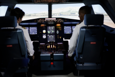 Simulador de voo Airbus A320